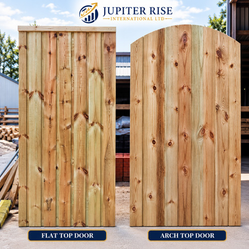 Wooden garden gate made - wooden,