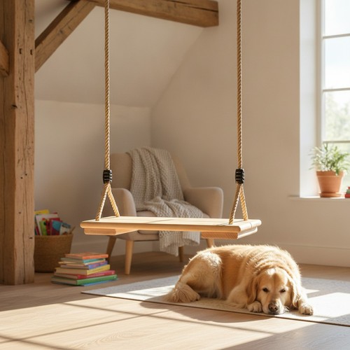 Wooden swing seat adults kids - swing,