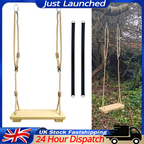 Solid pine wood swing - solid,