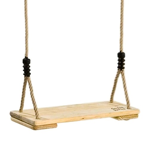 Pine wood tree swing - tree, with