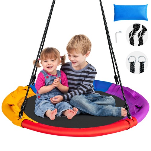 Kids nest swing with - swing, cushion