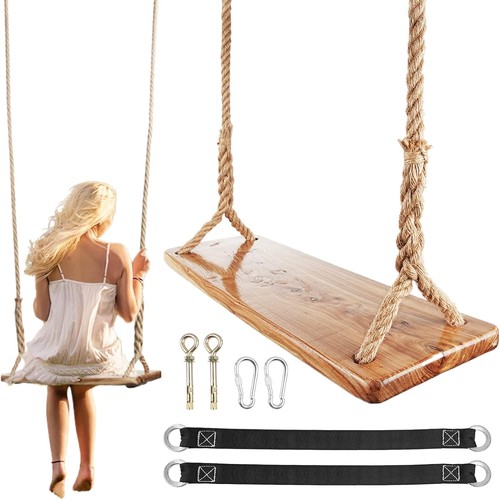 Wooden tree swing 500lbs - swing,, load