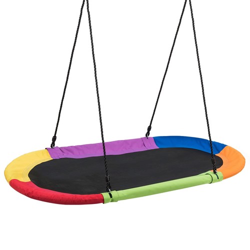 Costway oval swing - oval,