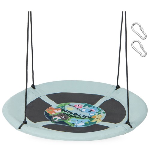 Green 104cm saucer - saucer, swing