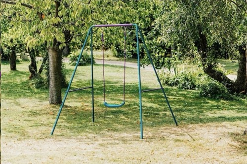 Single seat metal - swing, set