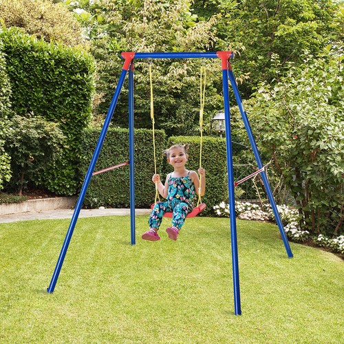 Metal swing set adjustable - w/,