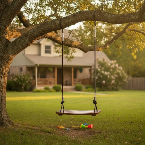 Wooden swing seat beech - wooden, wood